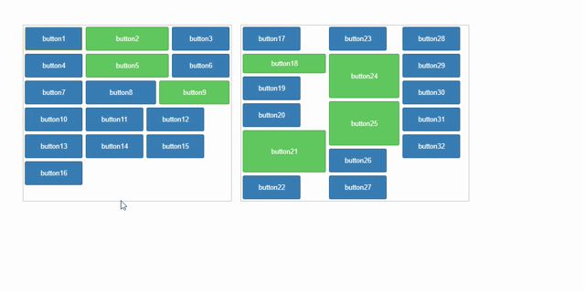 Flow layout demonstration