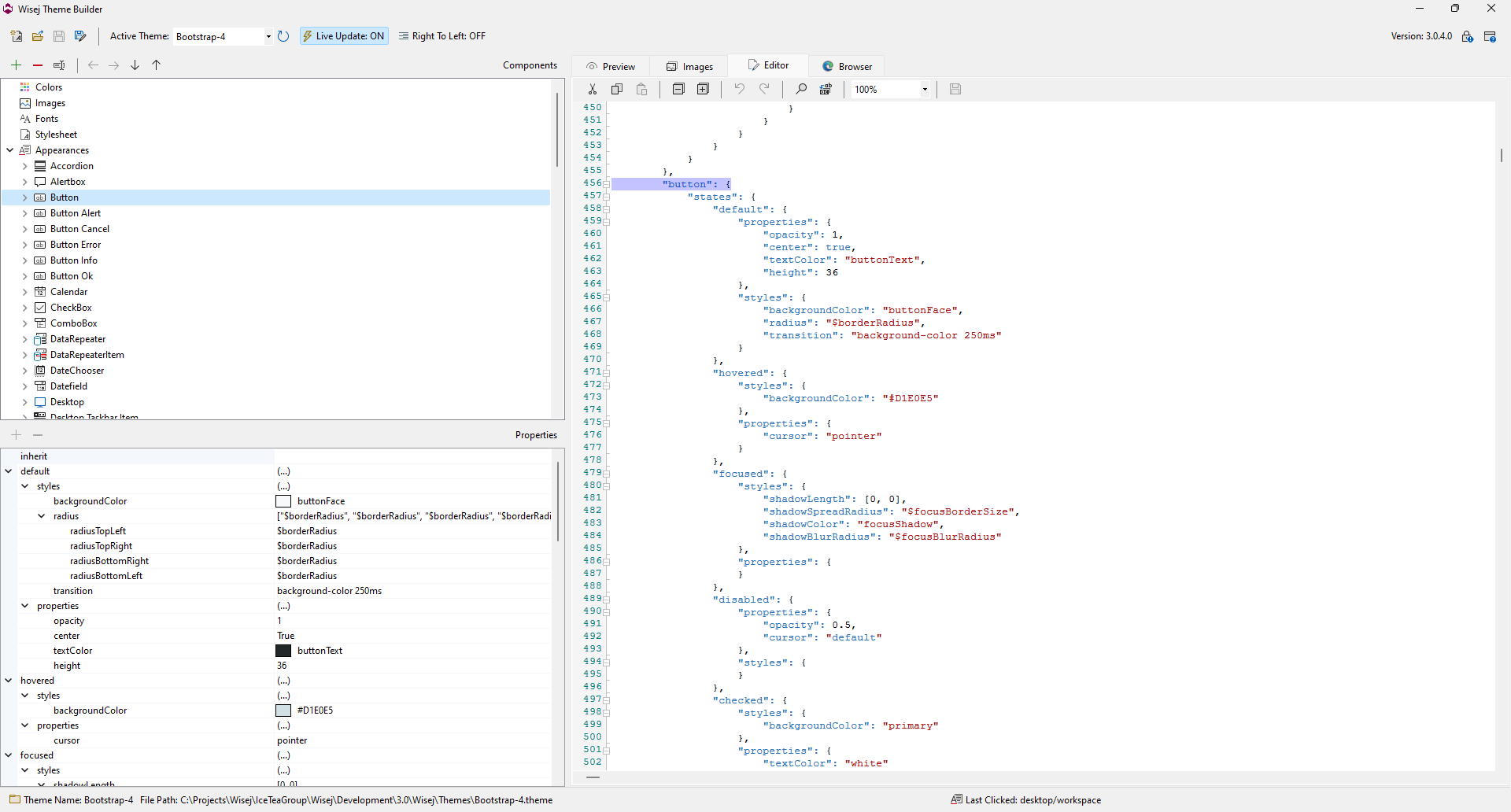 Source Editor