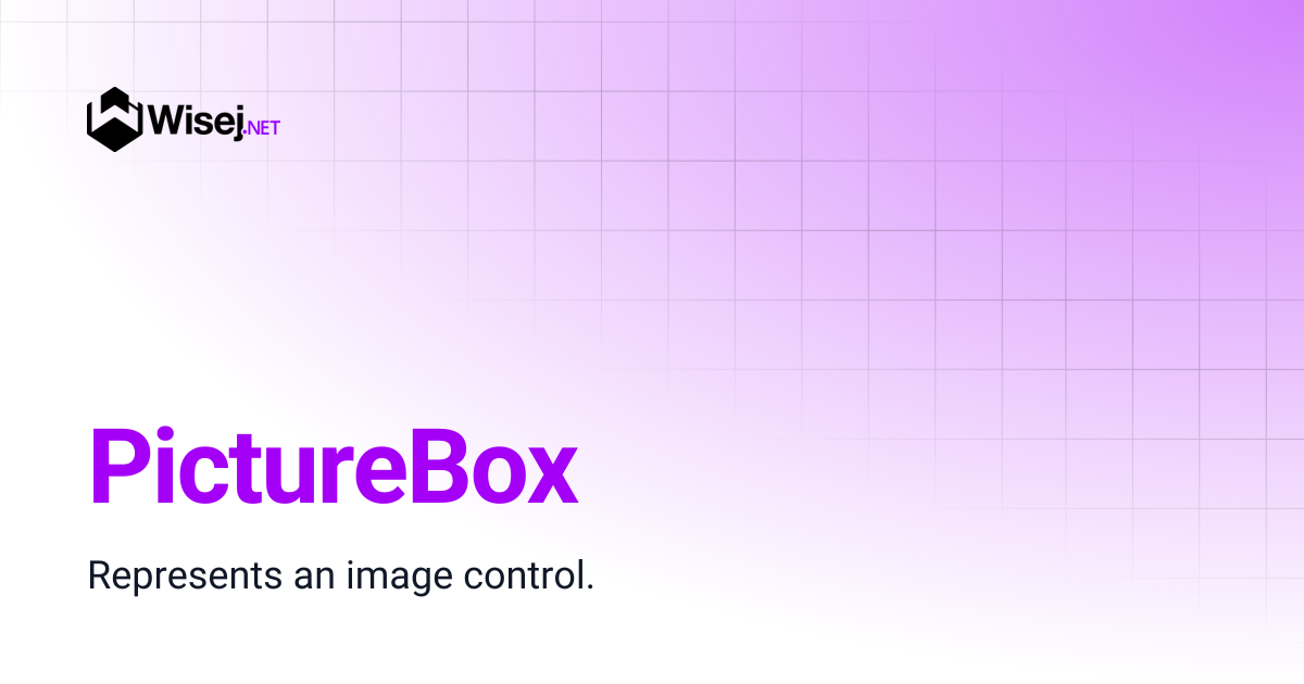 PictureBox | Wisej.NET